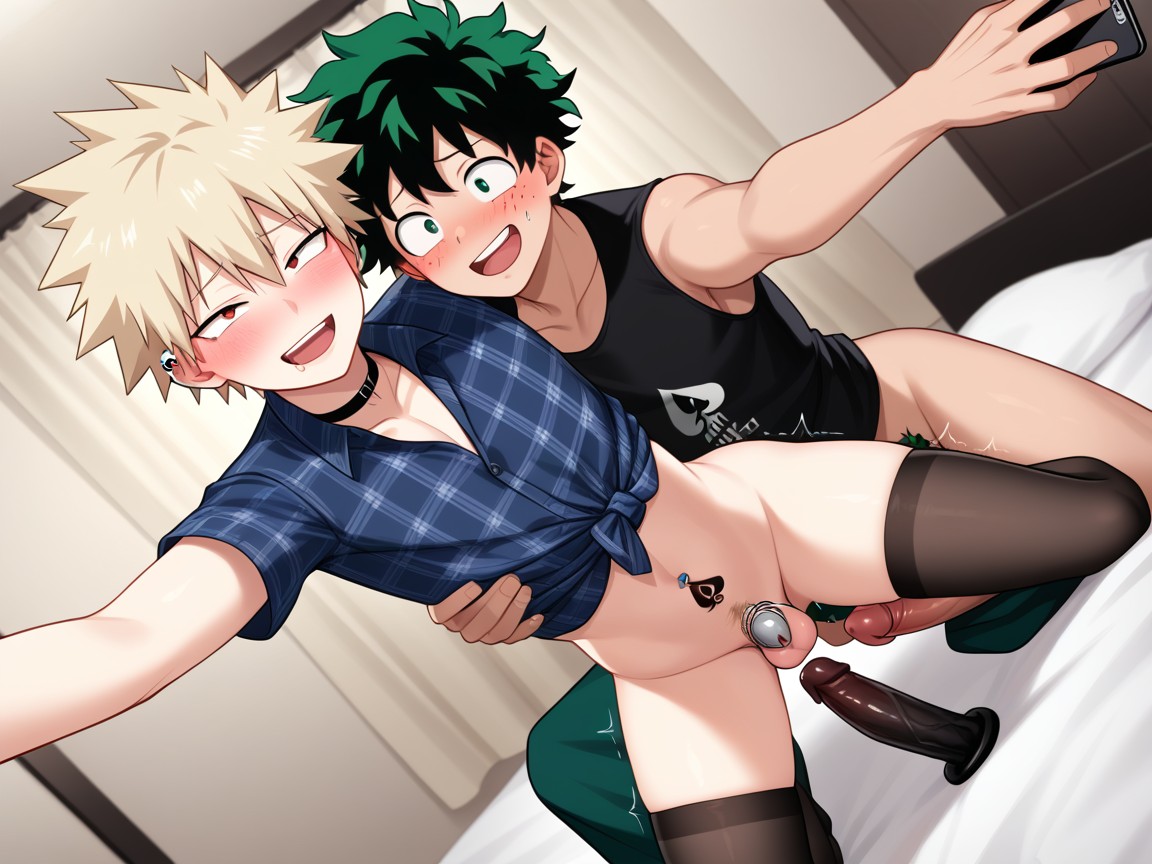 Orgasm, Shy, And Bakugo AI Gay Porn