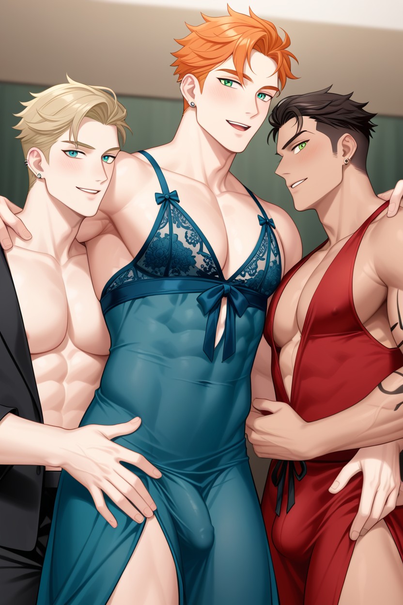 Gays, Pijama Party, Gay Party AI Gay Porn
