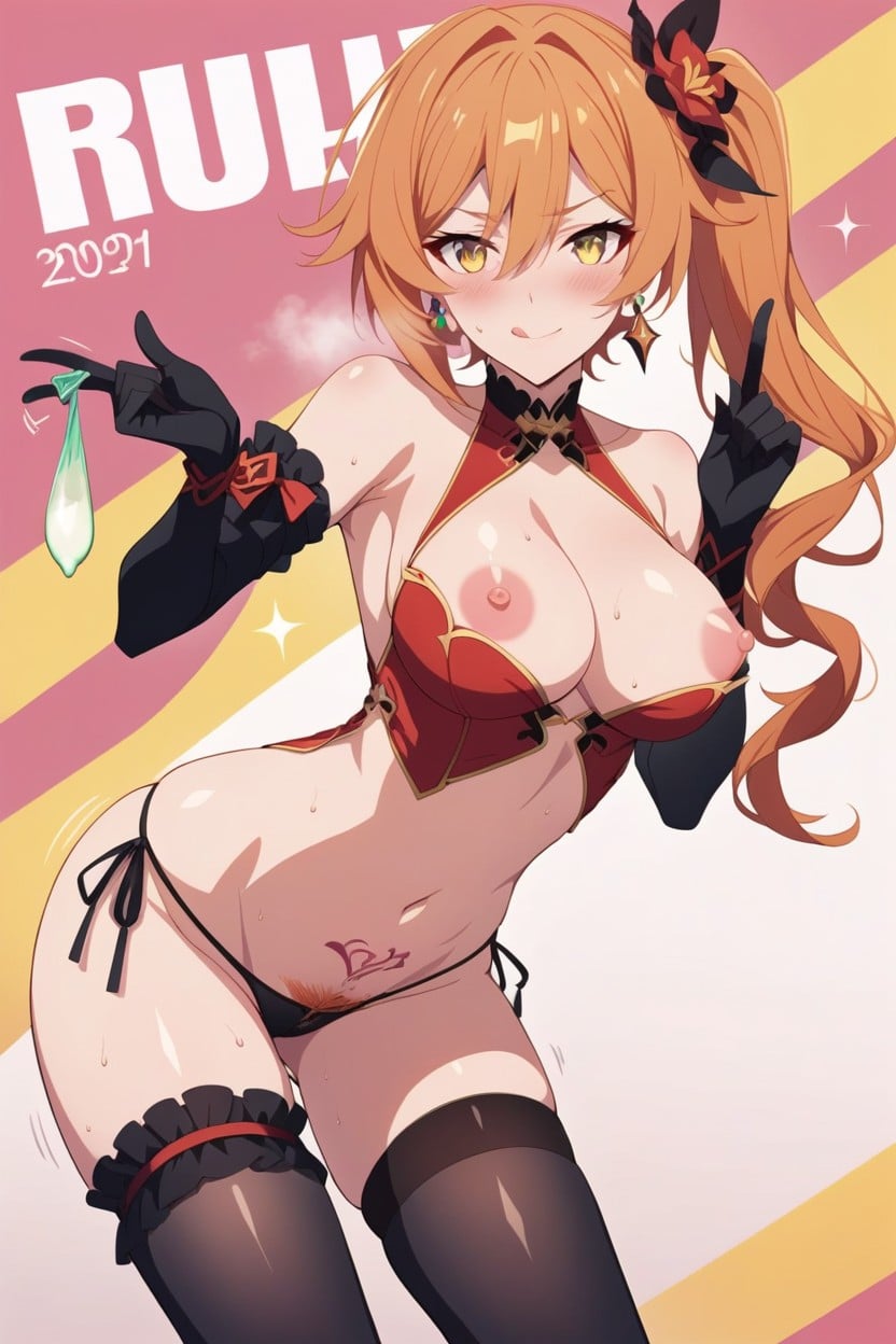 Nsfw, Thighhighs, Move Your Swimsuit Hentai AI Porn