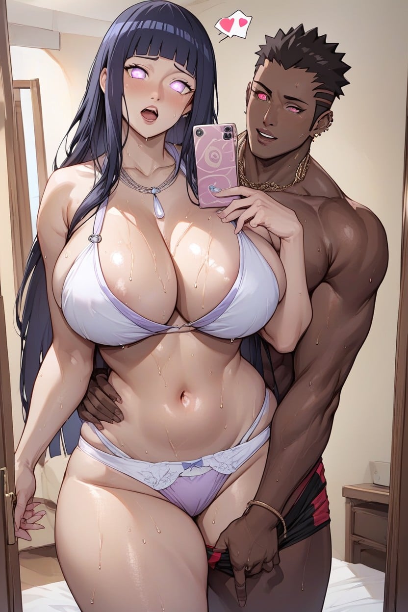 Heart Eyes, Massive Breasts, Round Hentai AI Porn