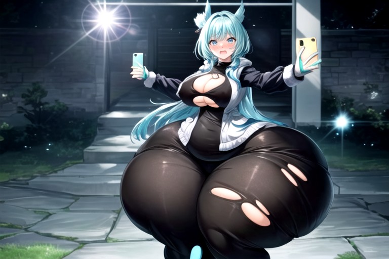 Ssbbw, Extra Plump, Once Just An Extremely Incredible Fatter Obese Hentai AI Porn