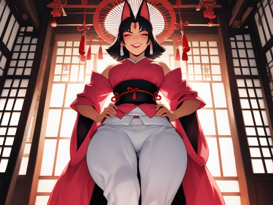 Samurai, Backlit, Round Ass Depth Hentai AI Porn