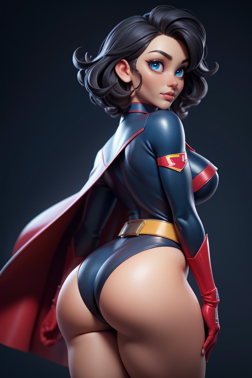 3d (cartoon), Skirt, Curvy Hips AI Porn