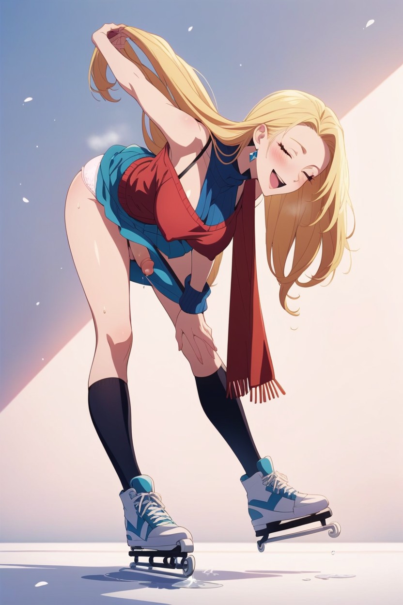 Standing, Minidress, Cold Hentai AI Porn