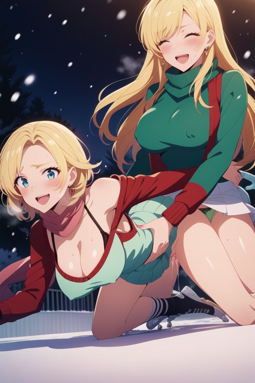 Snow, Shemale, Upskirt Hentai IA