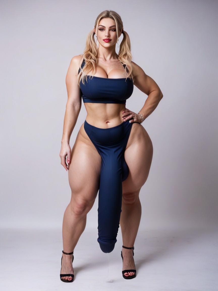 Body, Gay Crossdressing Male, Standing Shemale AI Porn