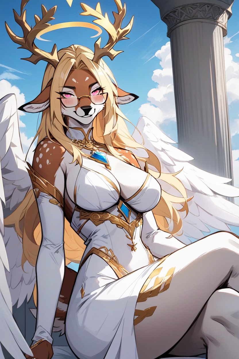 Side View, Naked, Dutch Angle Porno IA Furry