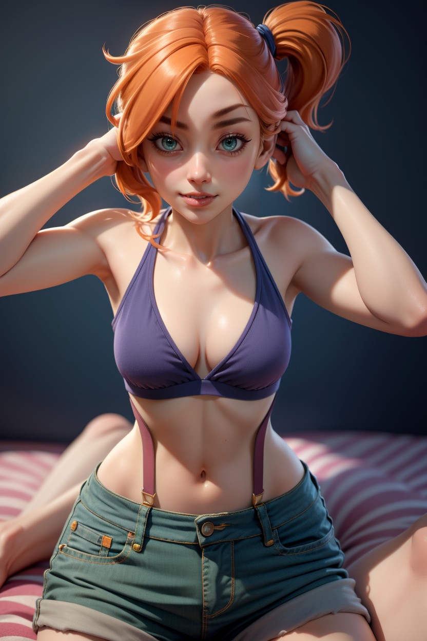 Misty (pokemon), Bikini, Playa Furry IA