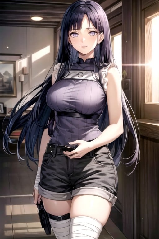 Ultra Detailed, Hyuuga Hinata (naruto) Asian AI Porn
