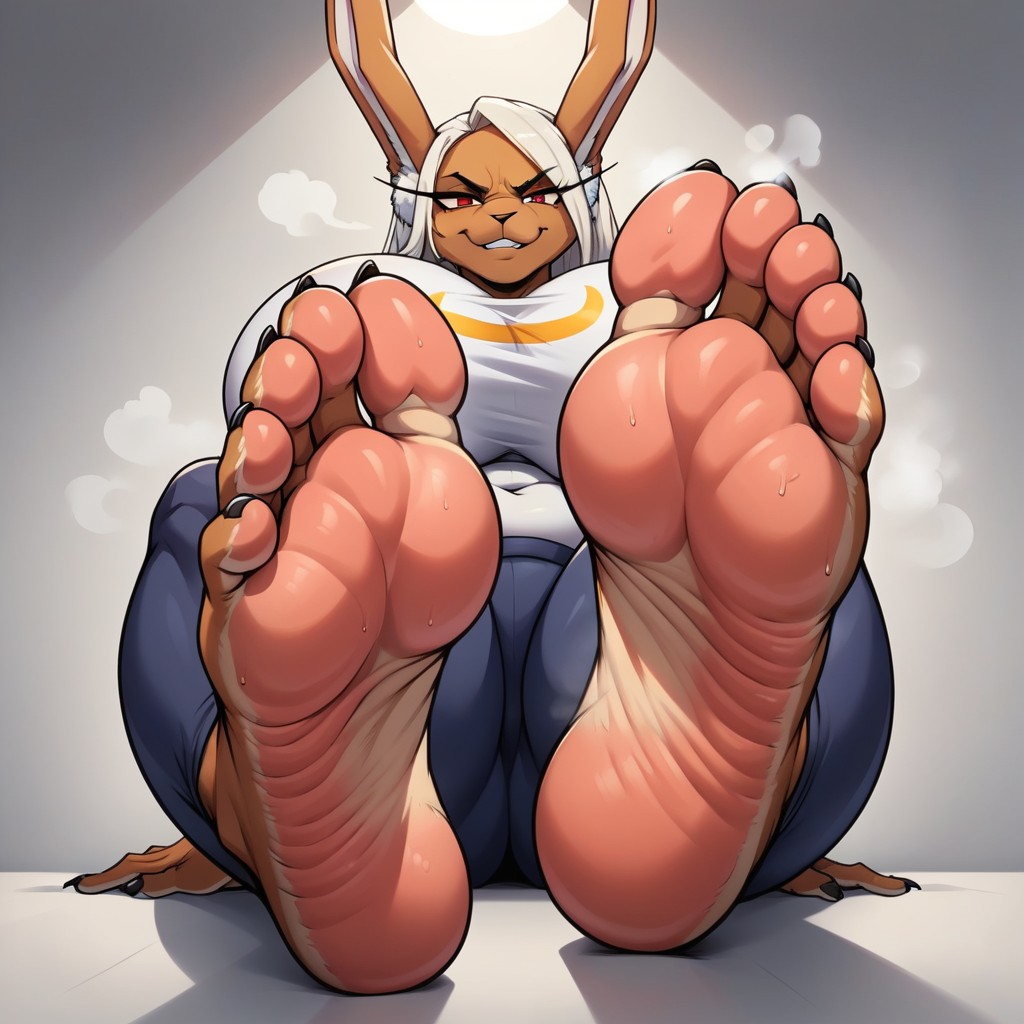 Sweaty Feet, Giant Feet, Mha Furry AI Porn