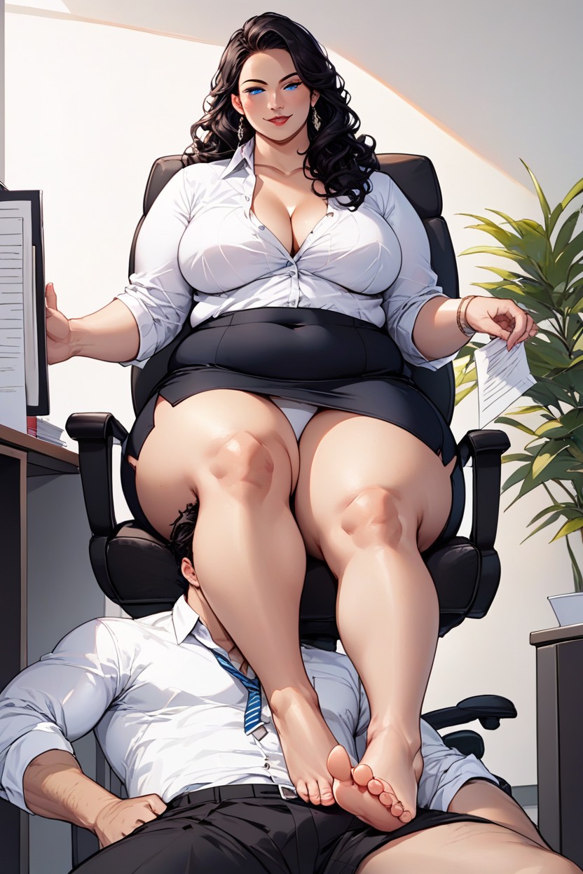 2 People, American Woman, Long Length AI Porn
