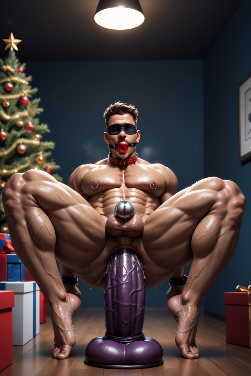 Full Body, Restrained, Restrained AI Gay Porn