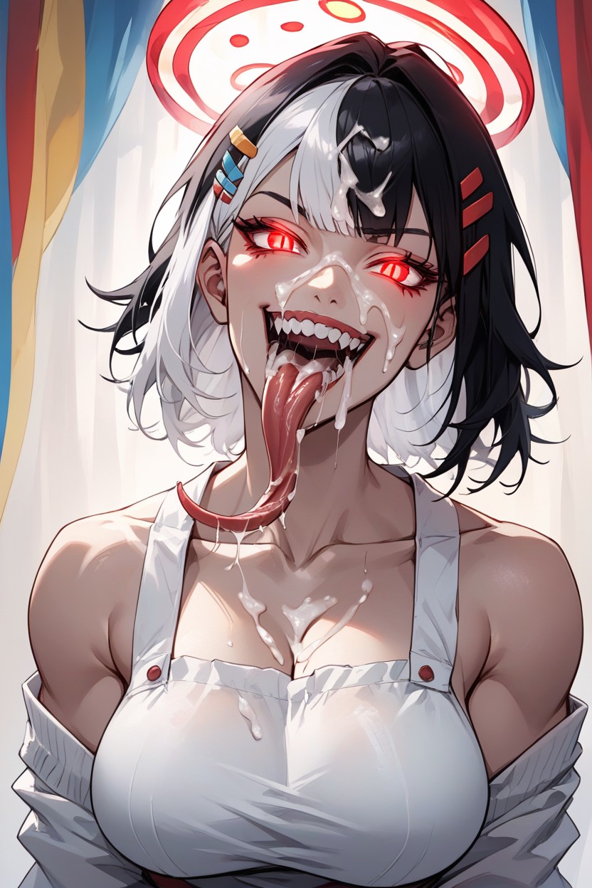 Nervous Smile, Stockings, Wet Hentai AI Porn