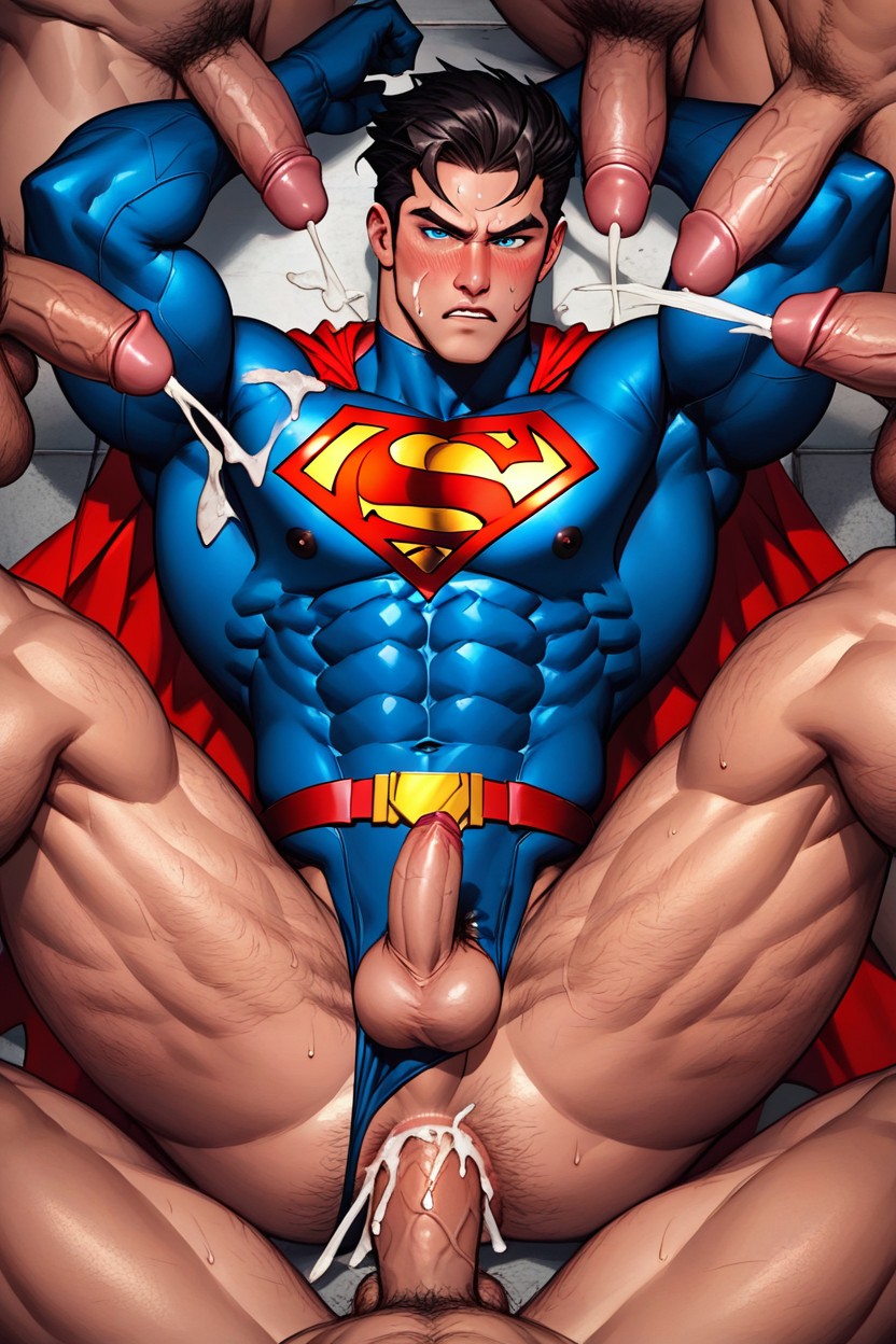Handsome Face, Gruppen-sex, Big Pecs Porno IA Gay