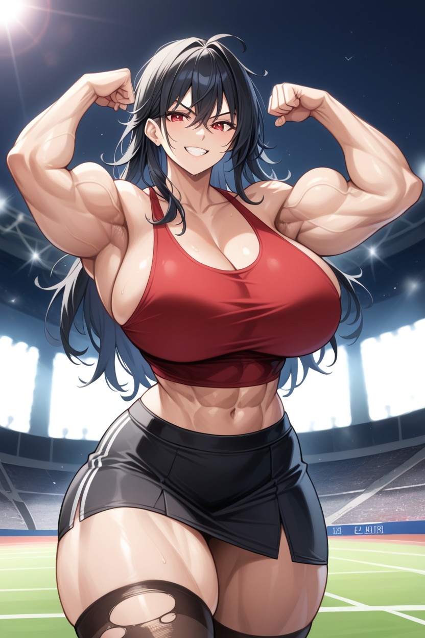 Ripped Thigh, Vein, Big Arm Porno IA
