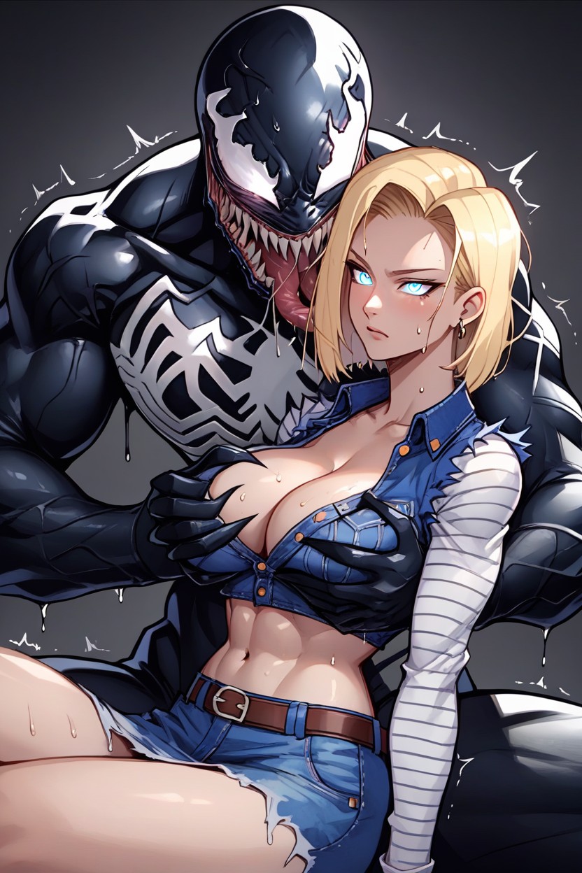 1 Person, Sweaty, Torn Clothes Hentai AI Porn
