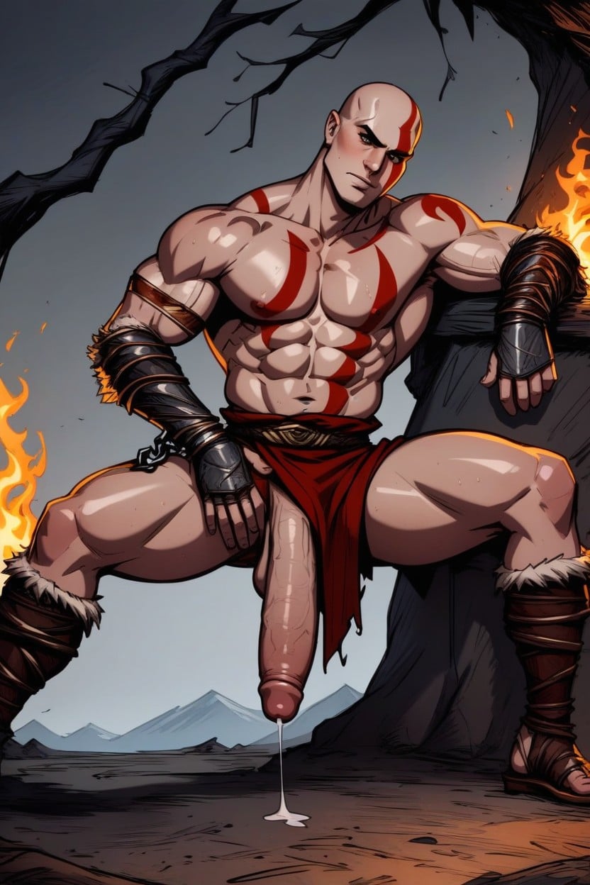 Belt, Chained Greaves, Shirtless Porno gay IA
