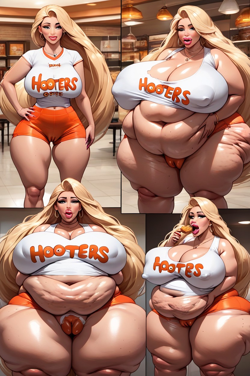 Transformation, Fatter, Fattening AI Porn