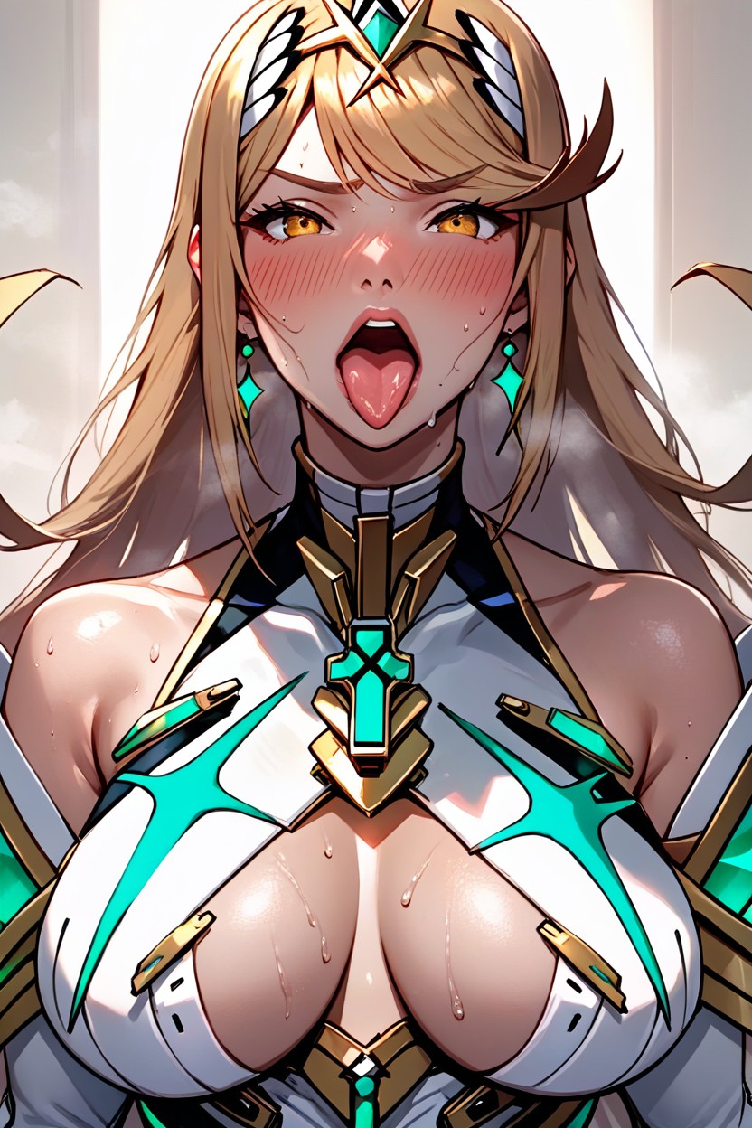 Focus Face, Close Up, Open Clothes Hentai AI Porn