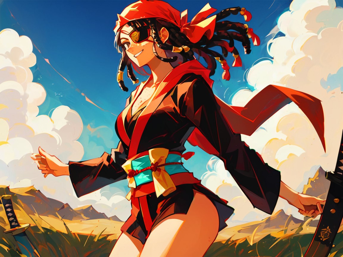 Low Torso Height, Ginger, Dreadlocks Hentai AI Porn