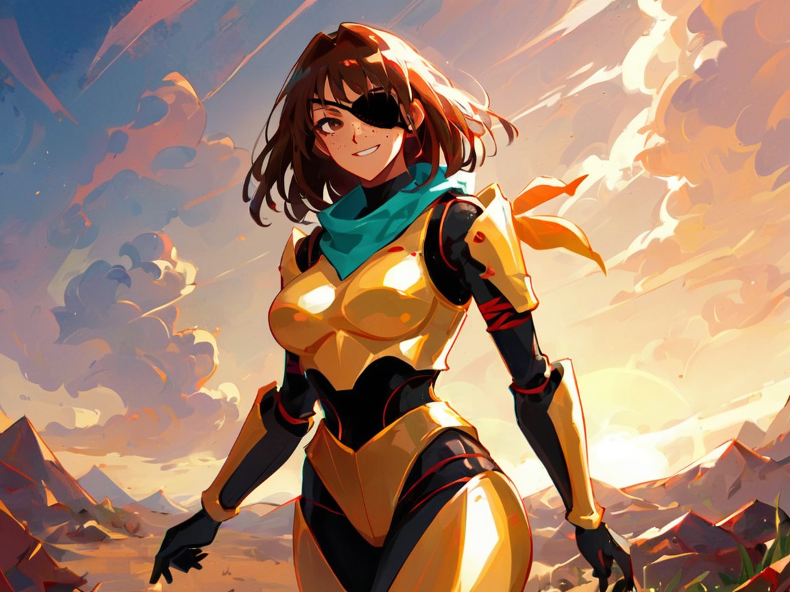 Rounded Wide Hips, Robot Armor, Hard Shadow Hentai AI Porn