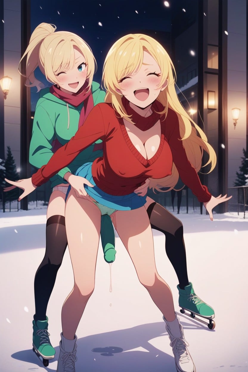 Silly, Shemale, Laughing Hentai AI Porn