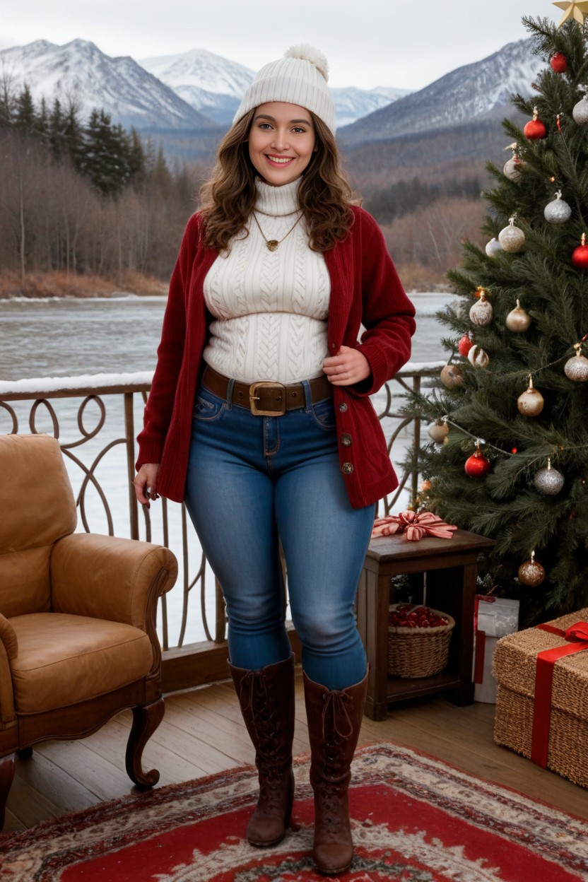 河流, Abbie Lockhart, Brown Leather Belt AI黃片