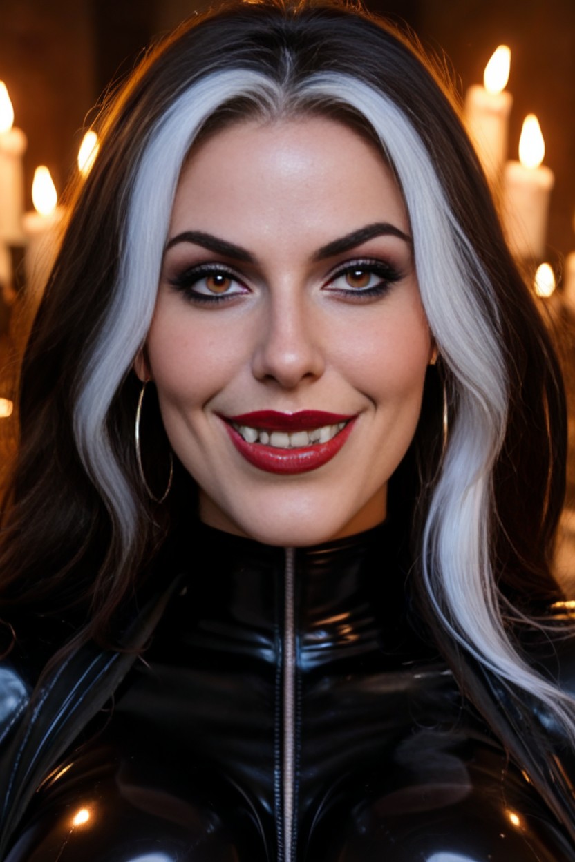 Gigantic Thick Lips, Other Futanari Vampires Around, 直髮 AI黃片
