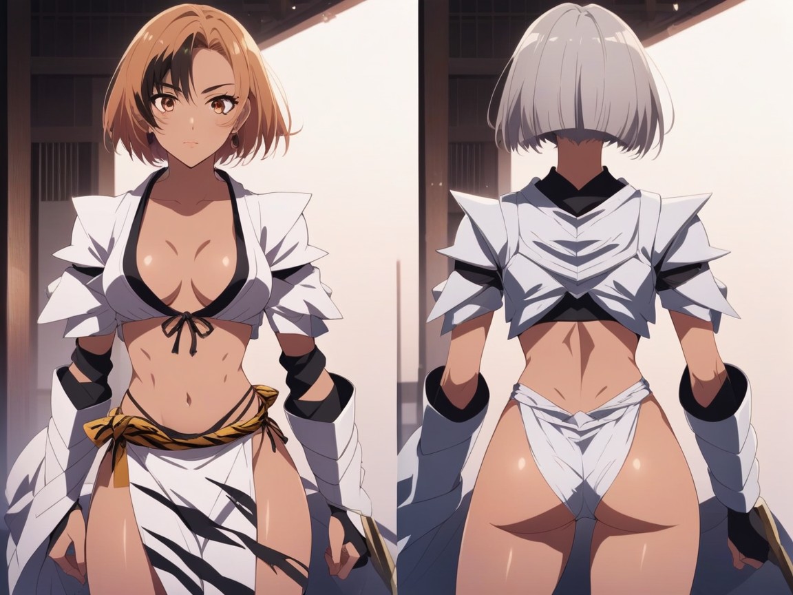 Squared Shoulders, Squared Abdomen, Low Torso Height AI黄片