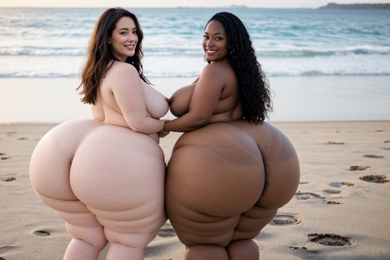 거대한 가슴, Bbw, Busty Beauties AI 포르노