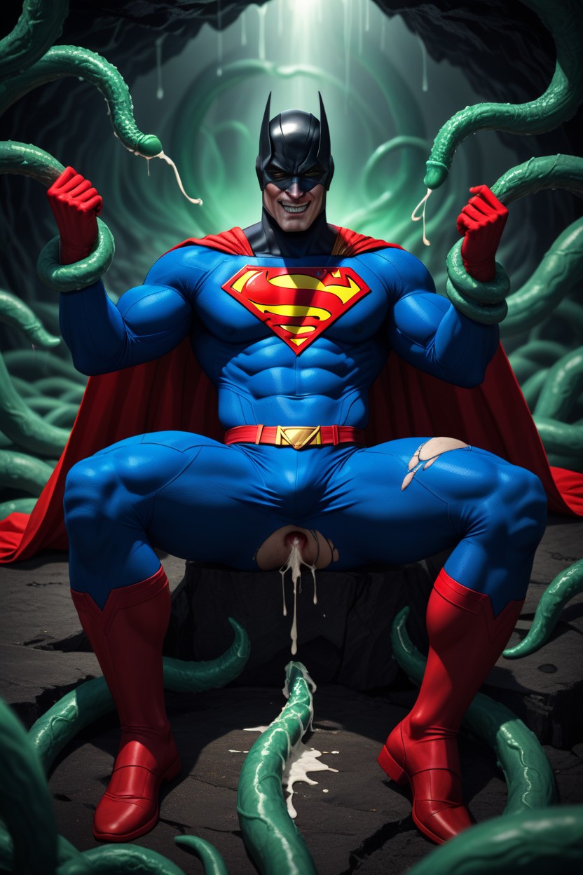 中出, Villain Fucking Superman, Superman Restrained By Tentacles AI同性恋黄片