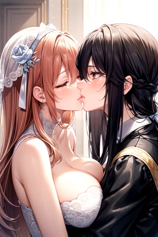 30+, Kissing (1 Boy 1 Girl), Ginger AI Gay Porn