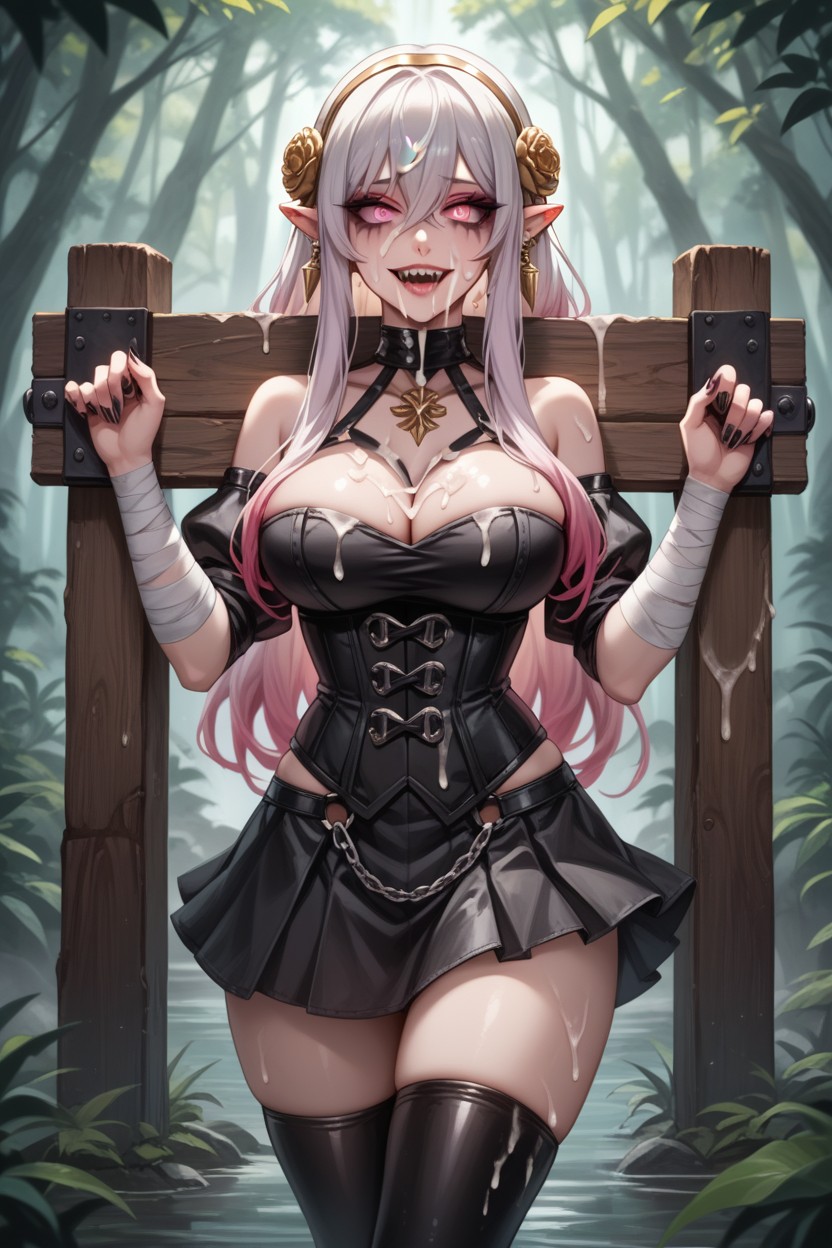 Black Outfit, Jungle, Briar Hentai AI Porn