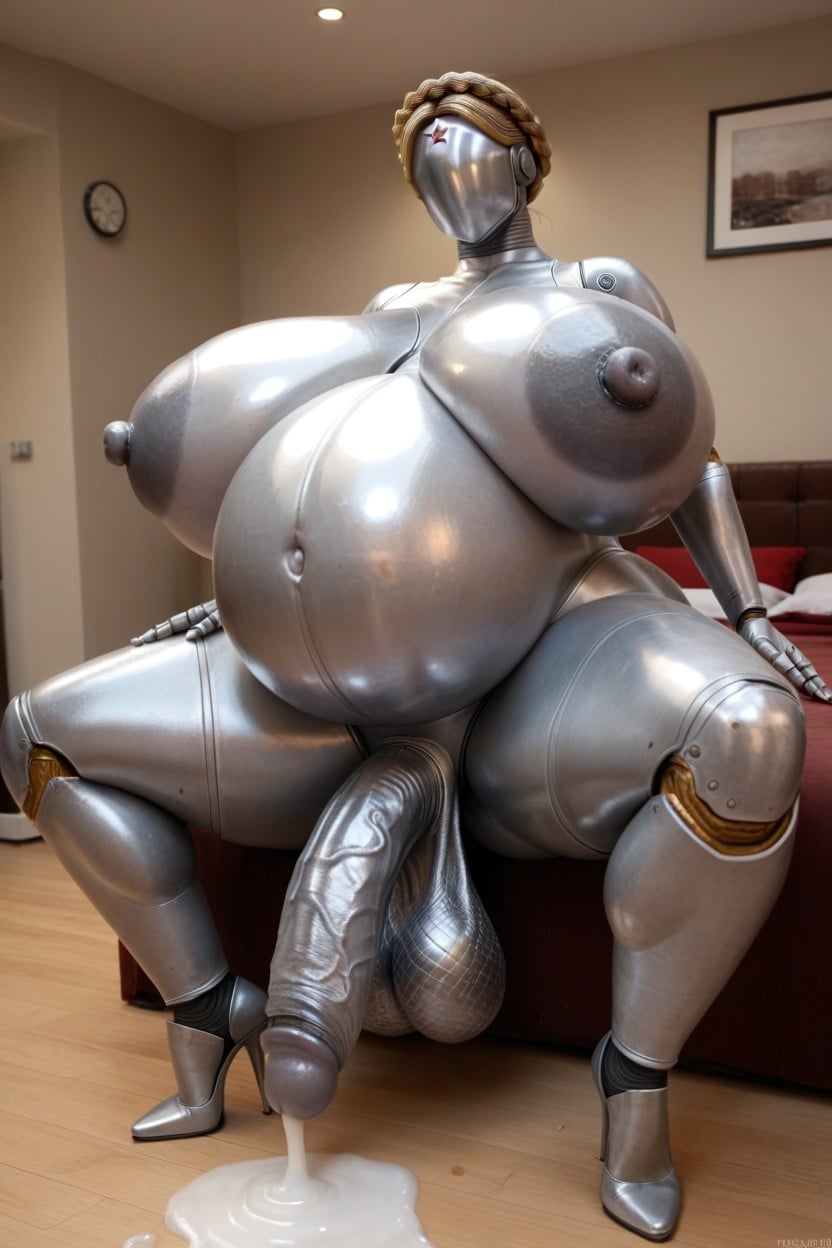 No Mouths, The Twins Atomic Heart, Gigantic Shemale AI Porn