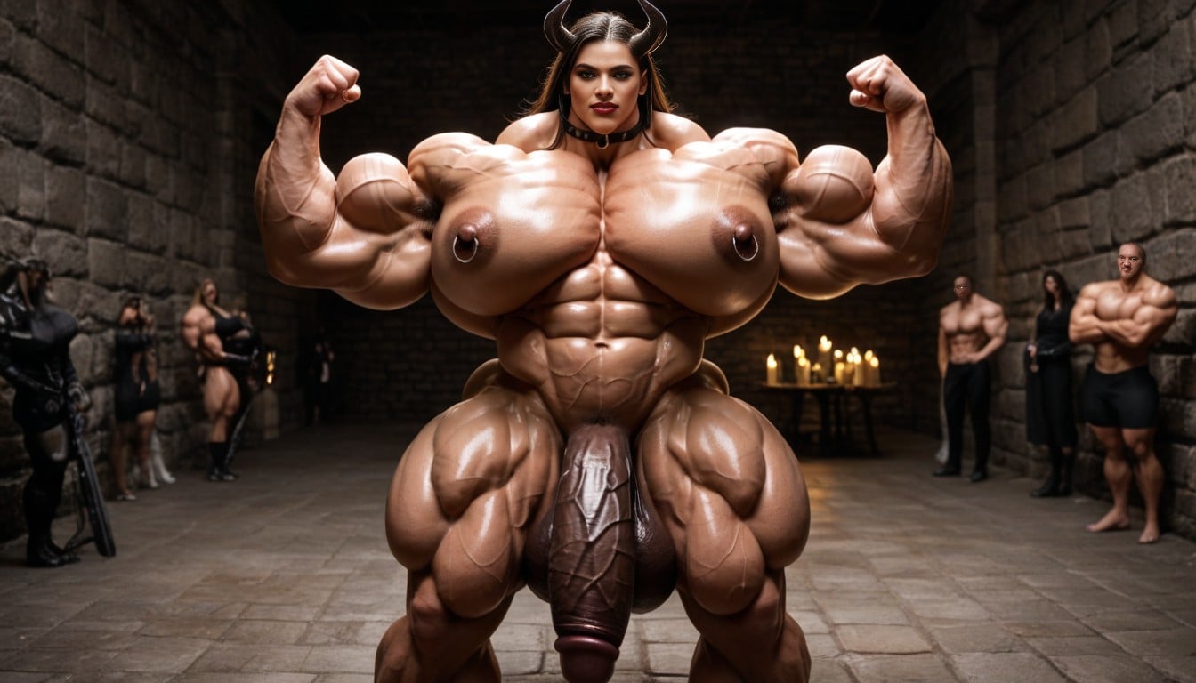Hyper Muscles, Huge Lats, Huge Lats AI 포르노