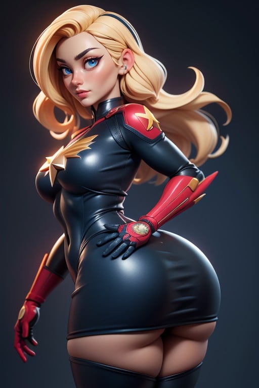 Black Evening Ball Mask, 3d (cartoon), Navel Exposed AI Porn