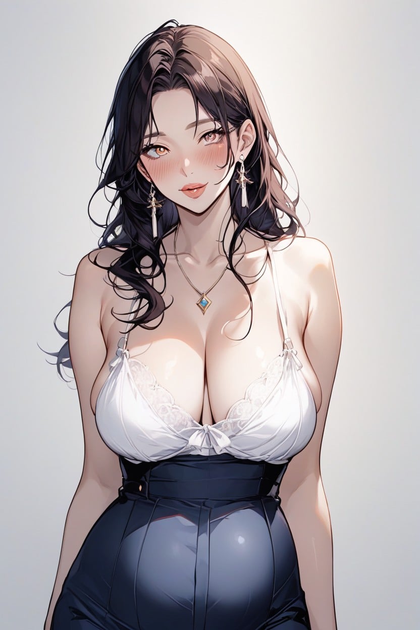 小学校服, Voluptuous Body, 低龄的 AI Porn