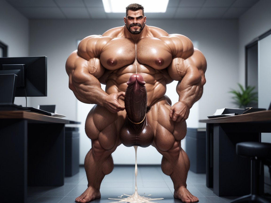 30+, Fantasy Bodybuilder, Muscular Legs Porno IA Gay