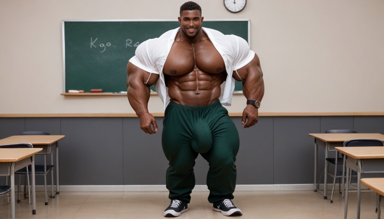 Large, Large Ass, Classroom AI Gay Porn