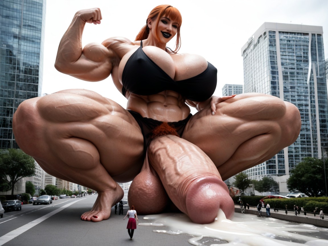 Amazon, Breast Expansion, Macro Shemale AI Porn