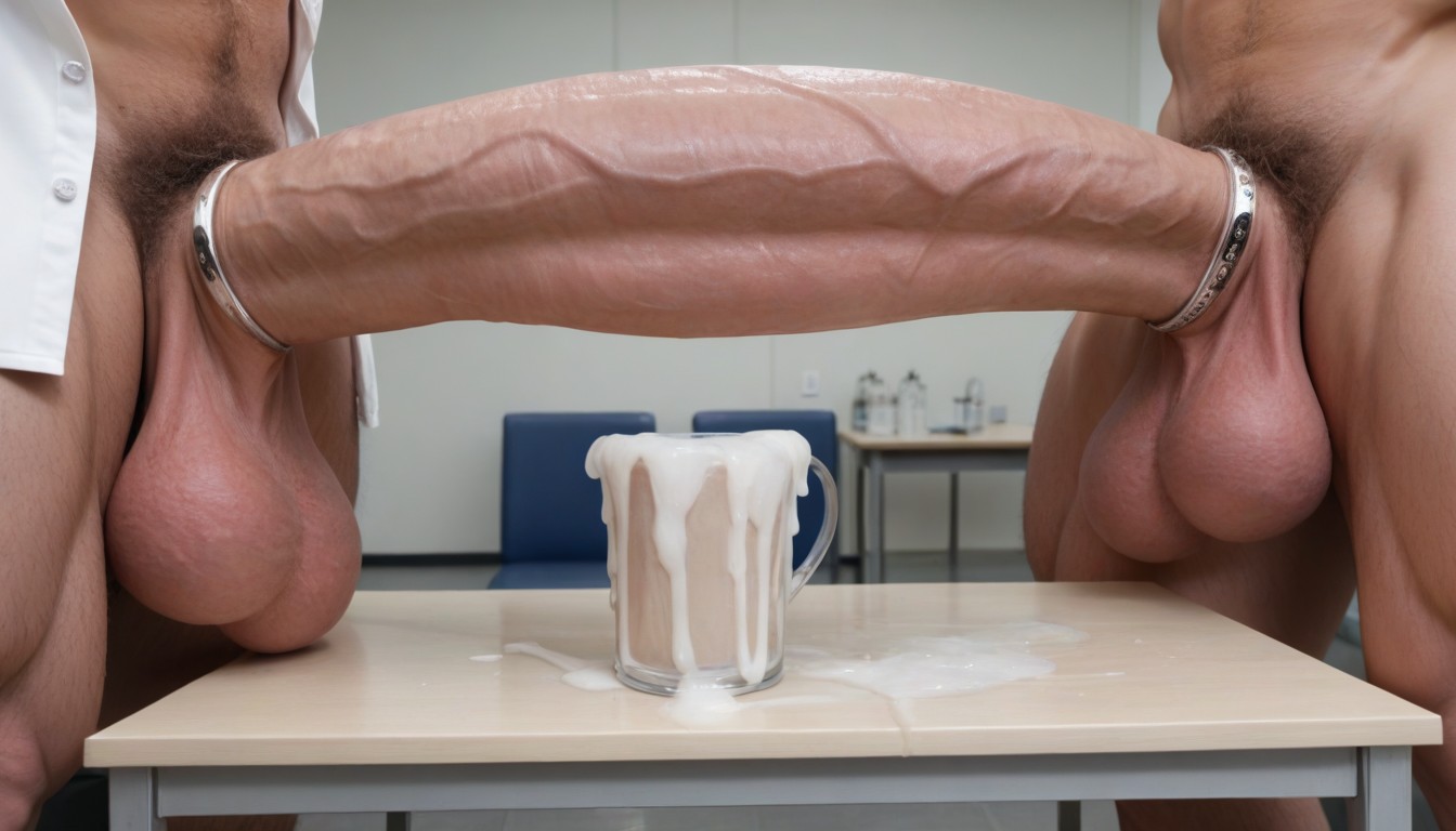 Many Cocks, Smirk, Massive Extreme Hyper Monster Cocks AI Porn