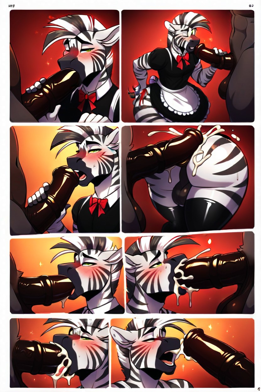 Comic, Big Ass, Gangbang Furry AI Porn