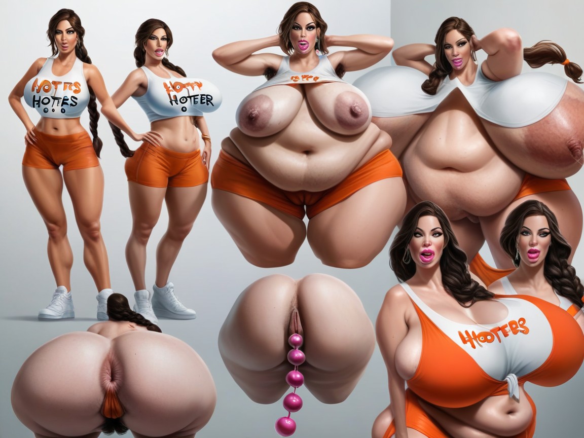 Gigantic Fat, Sagging, Stuck AI Porn