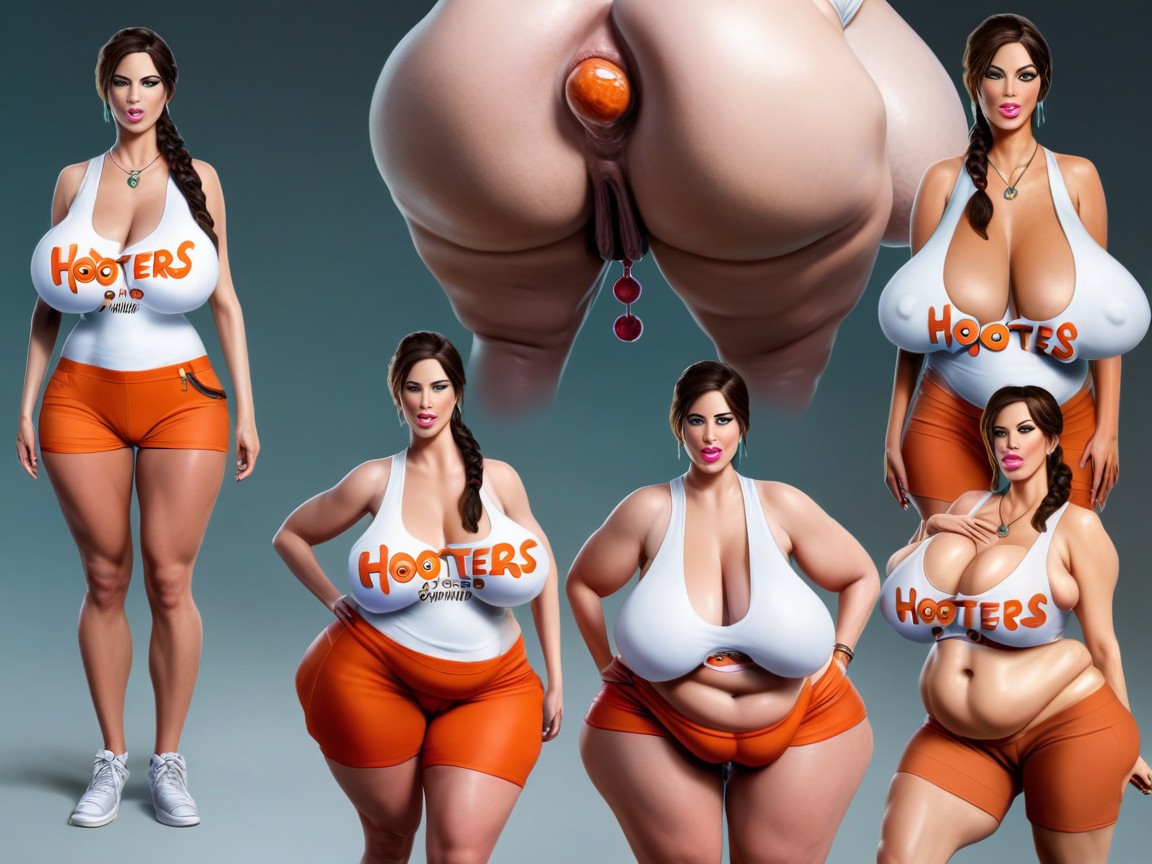 Fattening, Stuck, Saggy Bbw AI Porn