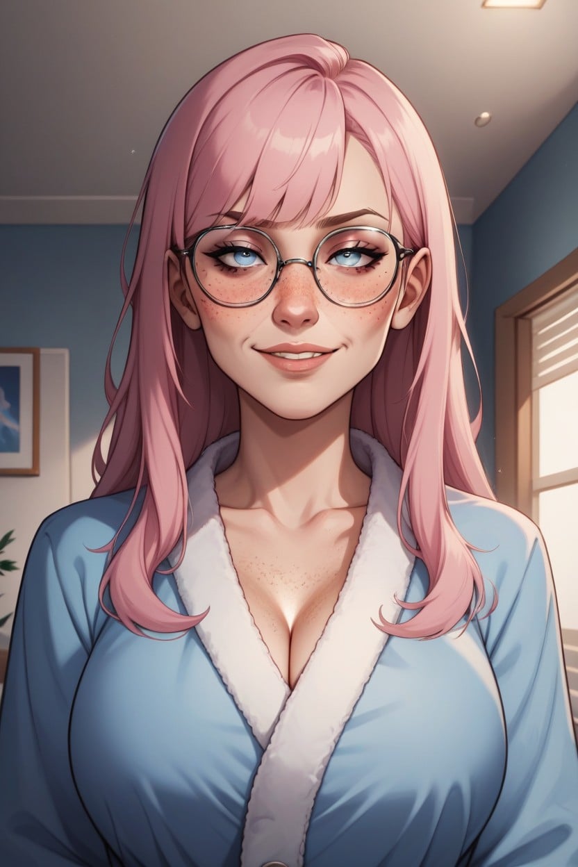 Face, Glasses, Feminine Face AI Porn