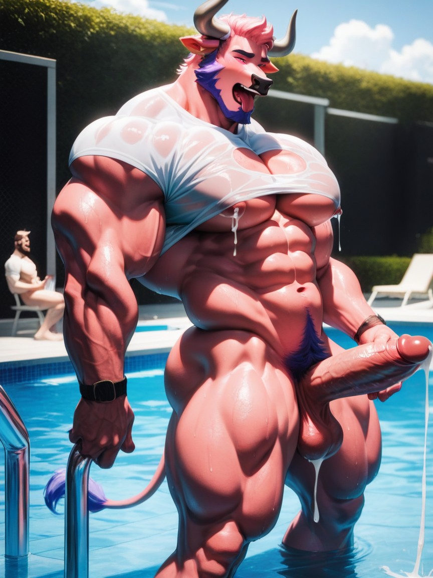 Sports Hair, Semen, Orgasm AI Gay Porn