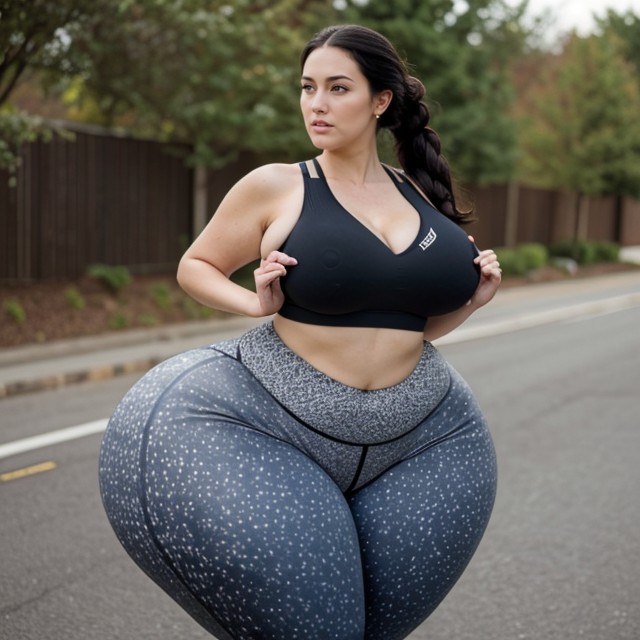Ssbbw, Extremely Large Ass, Breast Expansion AI Porn