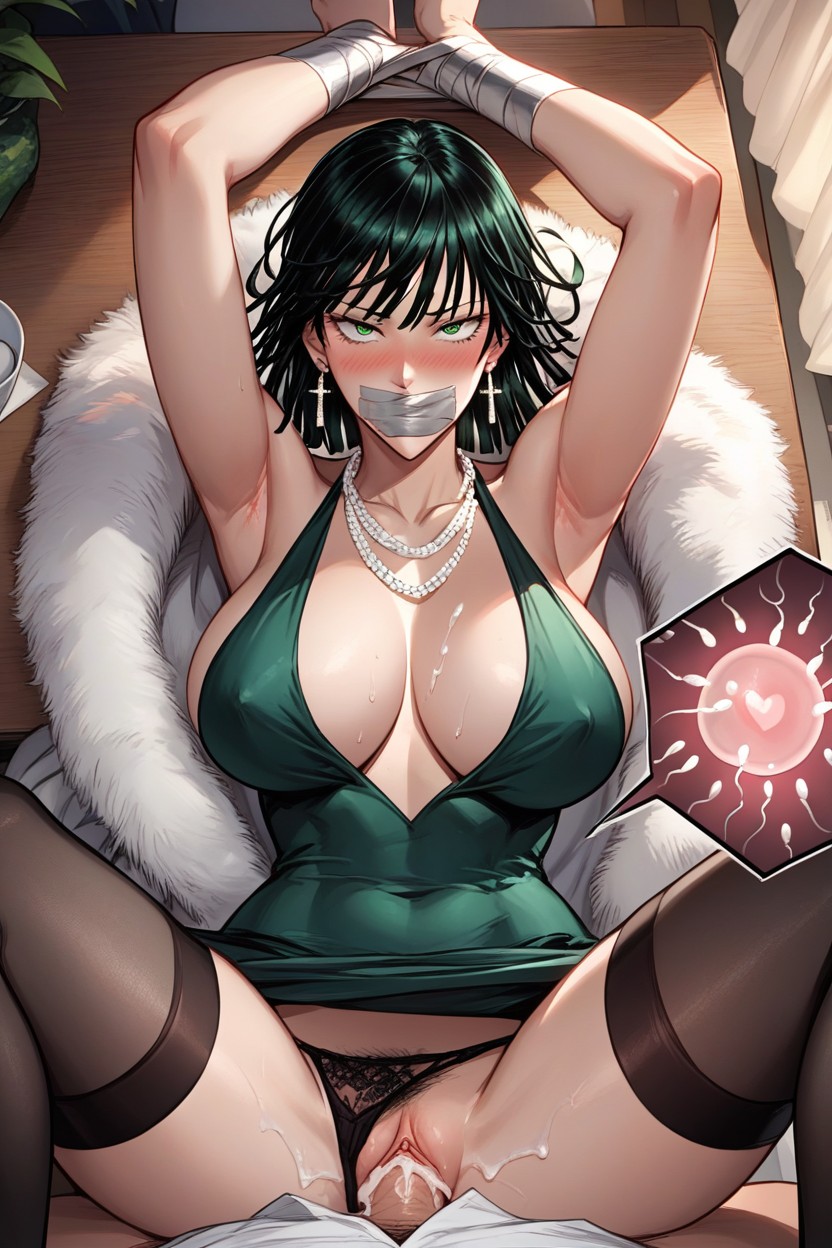 Green Eyes, Missionary, Woman Hentai AI Porn