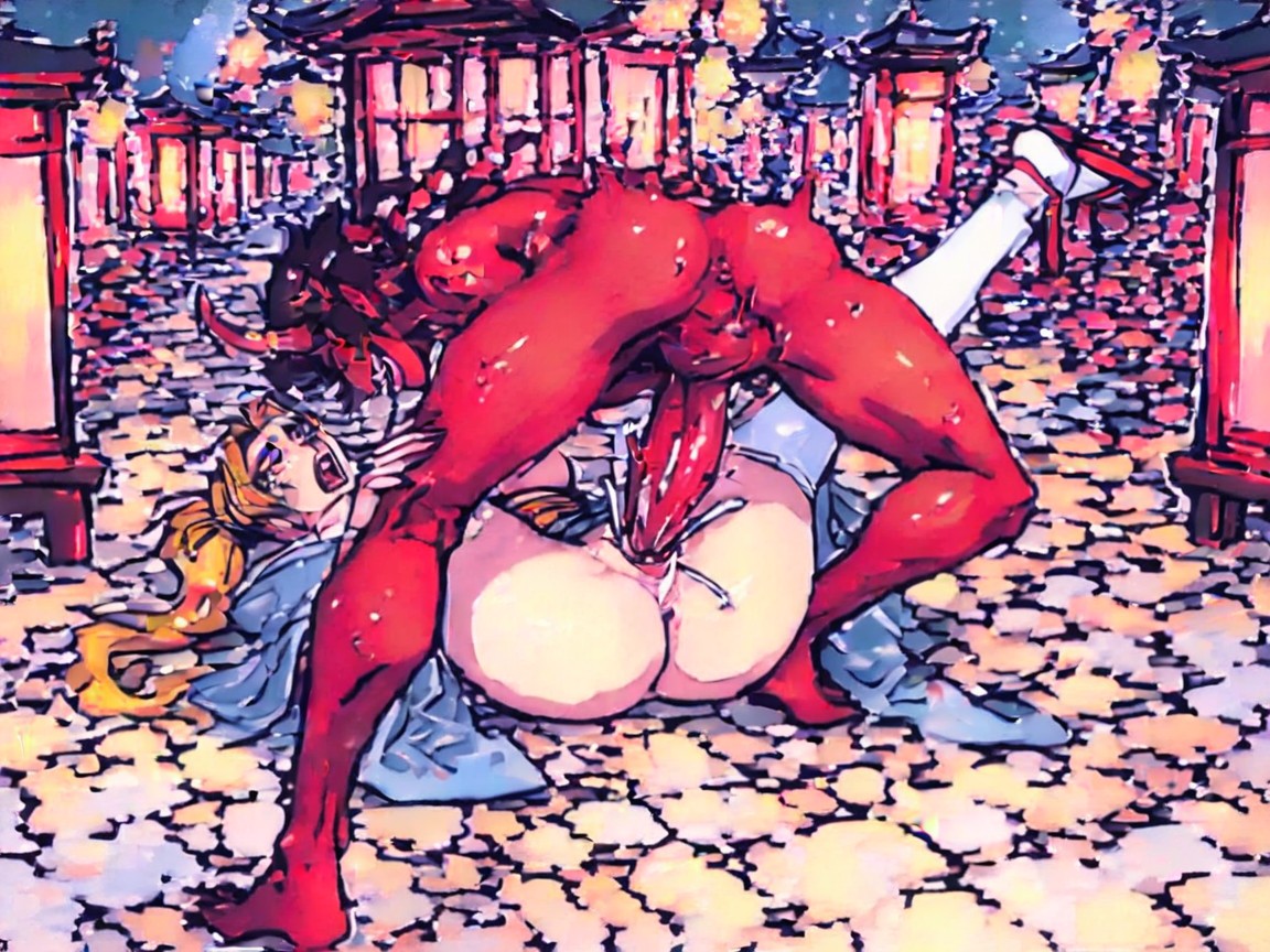 Long Blue Kimono, Mating Press, Scrotom Hentai IA