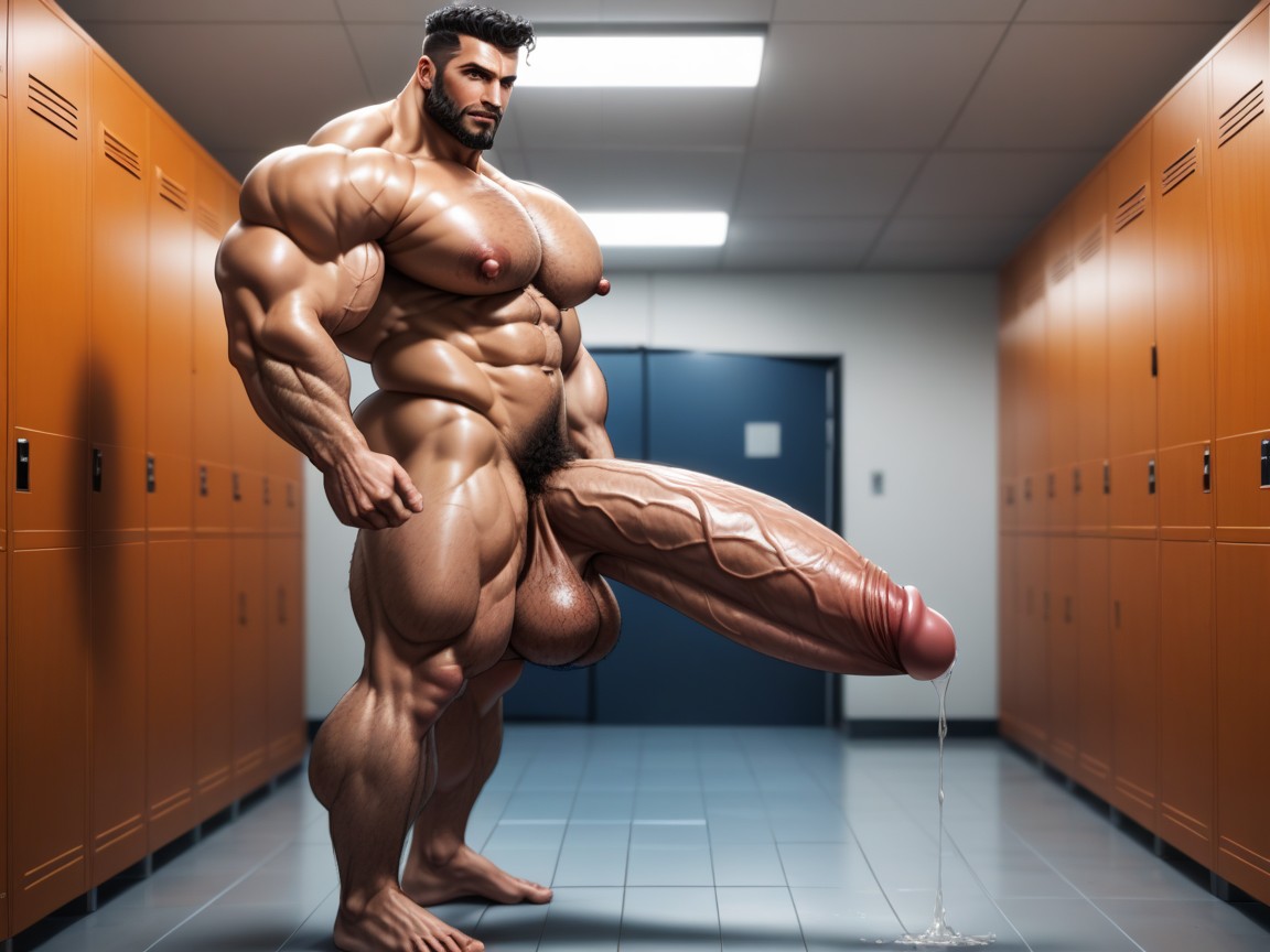 伸展双臂, Huge Penis, Muscular Legs AI同性恋黄片